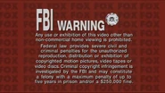 FBI Warning screen