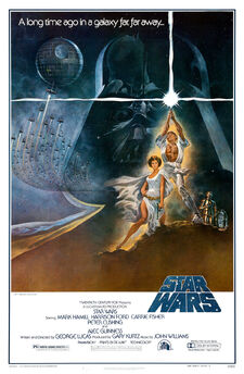 Star wars film poster