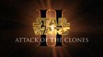 Star Wars Attack of the Clones 2002 DVD Australian Title Card