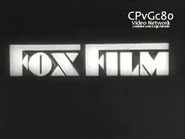 Print logo used for Fox Film Corporation from 1931-1933