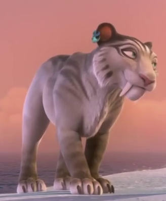 saber tooth tiger ice age shira