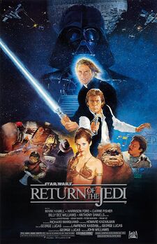 Return of the jedi film poster