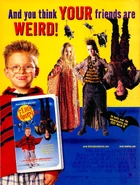 2001 print ad for the VHS release of The Little Vampire.