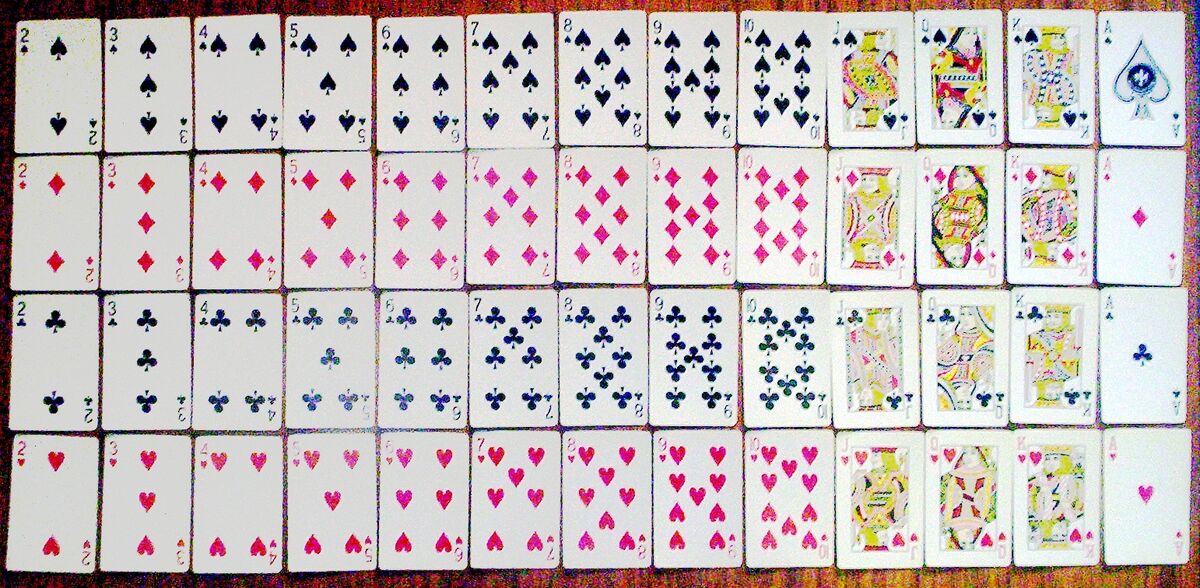 Introduction to the english pack of cards 21 Playing cards Wiki Fandom