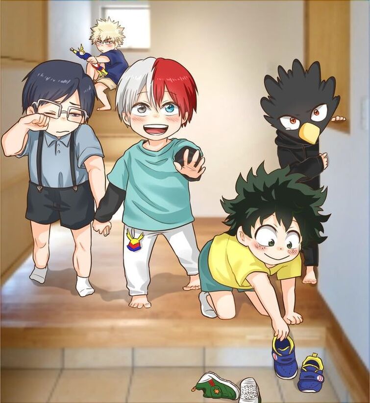 Cute fanart from mha