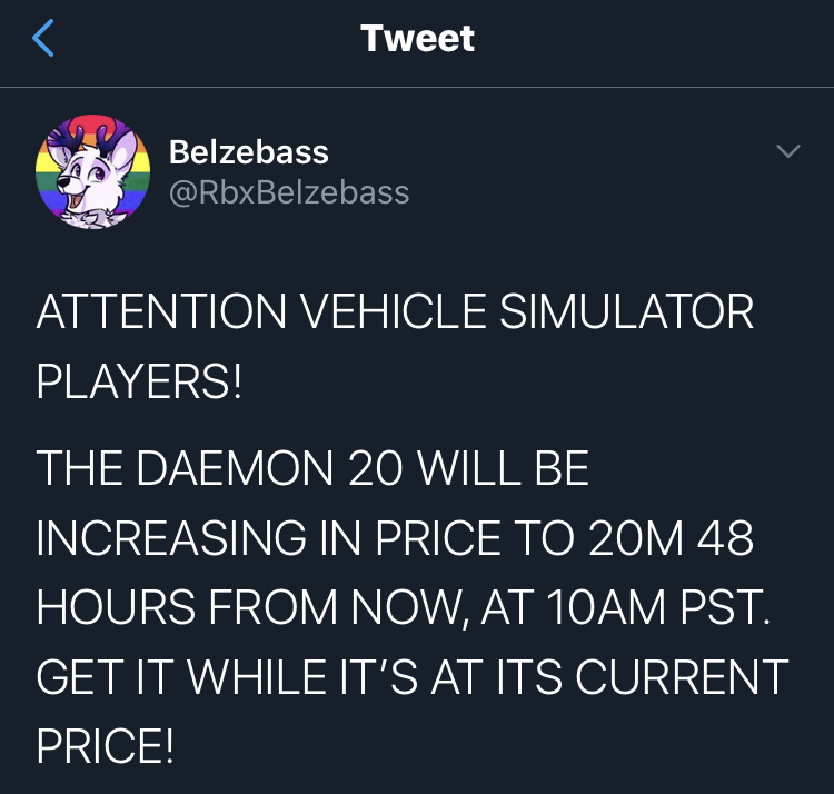 Roblox Vehicle Simulator 20m Money Should I Sell My Dmc Veneno Heli Suzuki Atv Speed Boat And