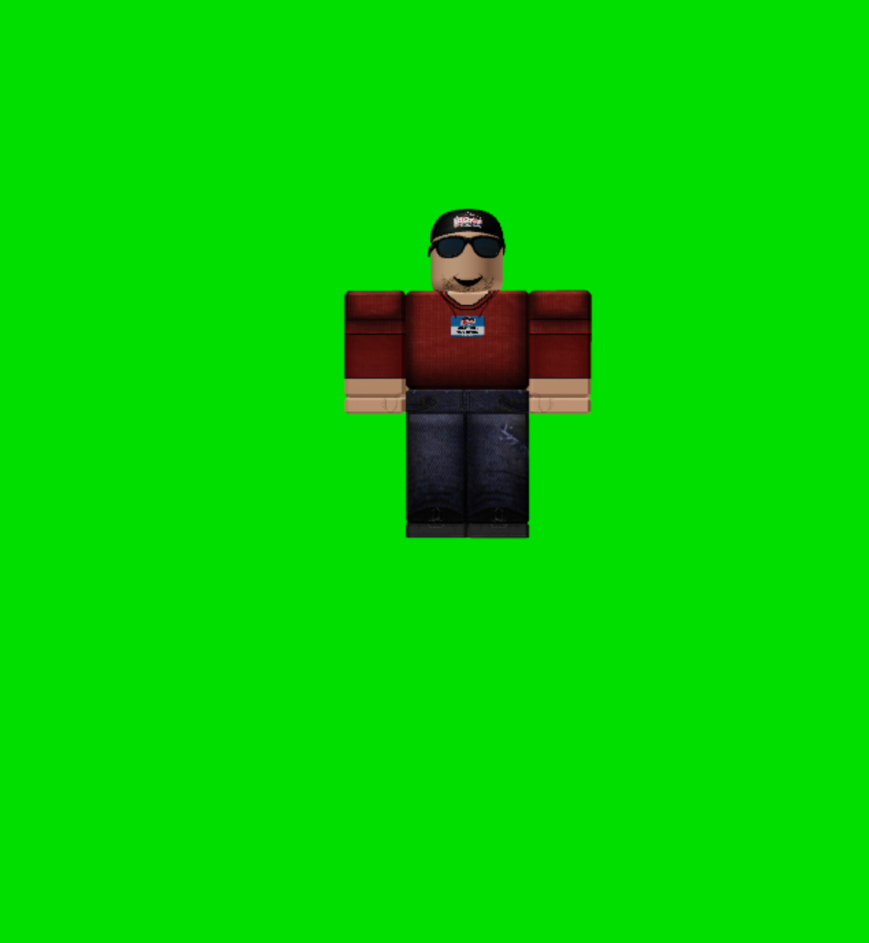 I made a green screen arsenal gift thing. Feel free to use (just crop) : r/ roblox