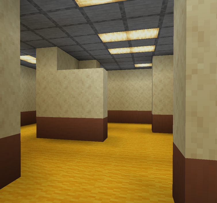 I made the Backrooms look good in 100% Vanilla Survival Minecraft! :  r/DetailCraft