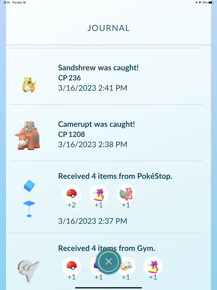 Thanks for my birthday gift pokemon go Fandom