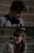 Hampson cute moment talking about the kisses and officially dating.
