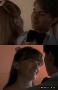 Hampson after the kiss .