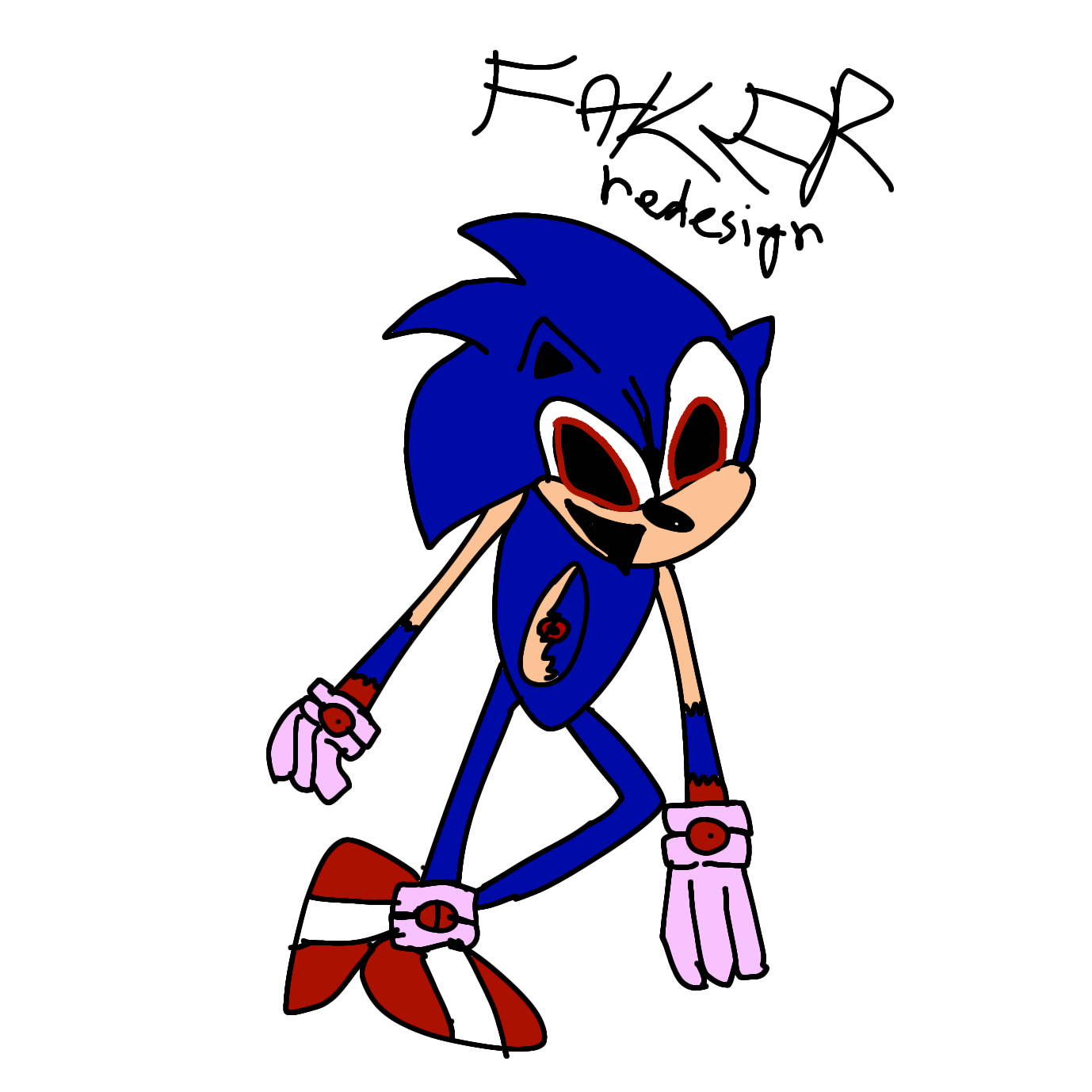 Faker Sonic by Cutie_Pump6921 on Sketchers United