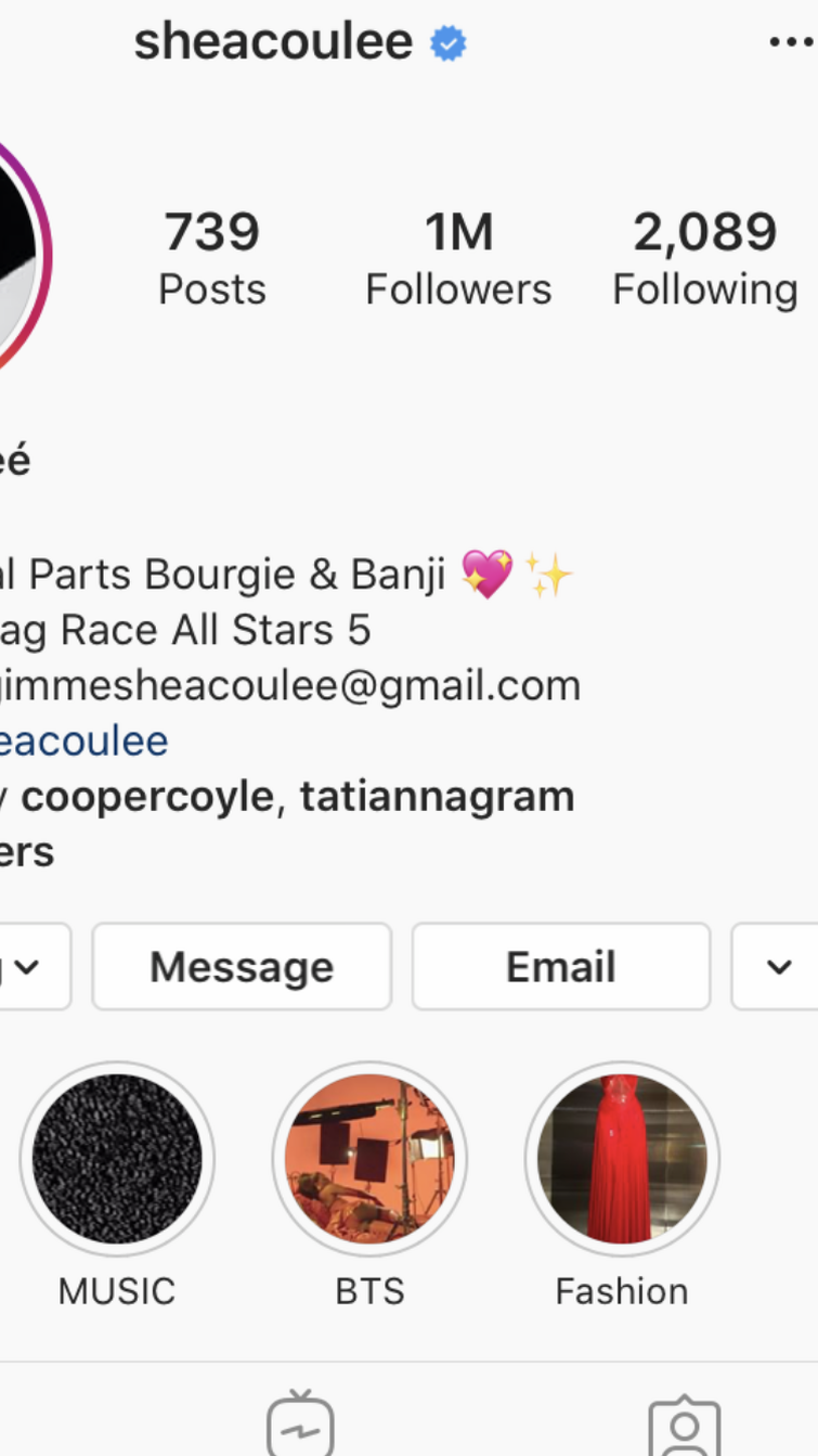 Instagram shea coulee Rihanna’s Savage