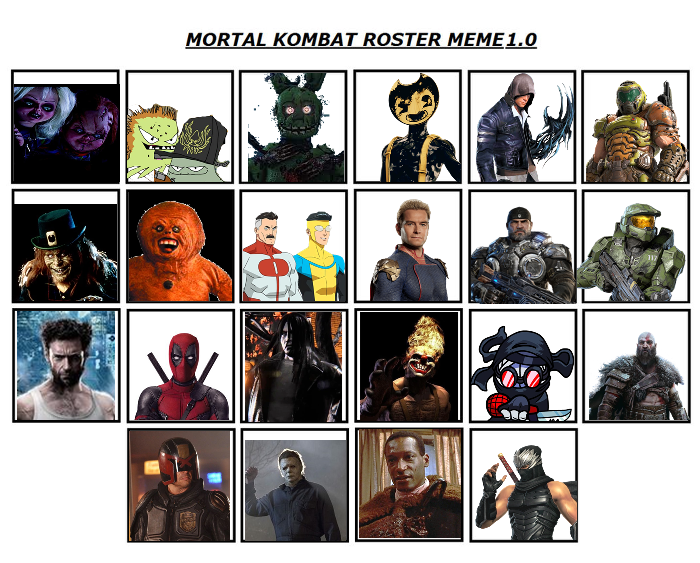 Mortal Kombat 1: FINAL FULL CHARACTER ROSTER WISHLIST!! 