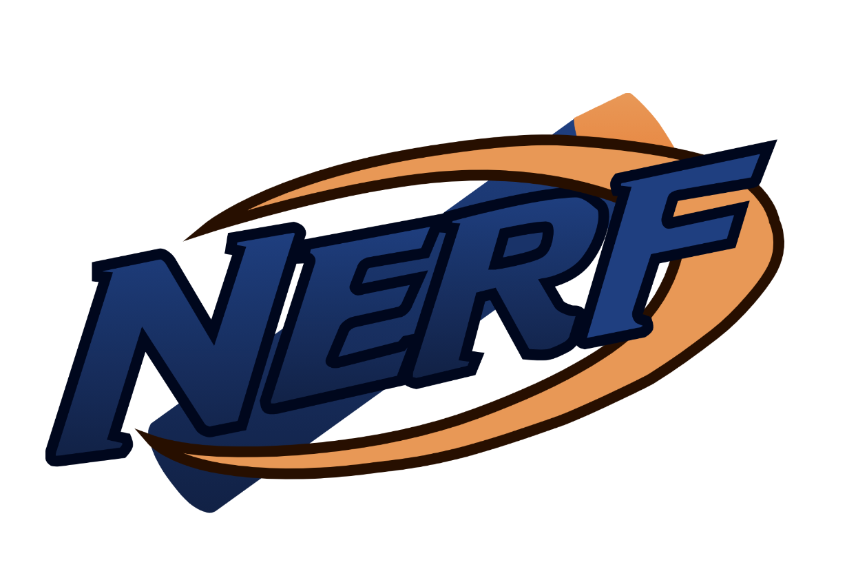 nerf logo redesign (kinda)