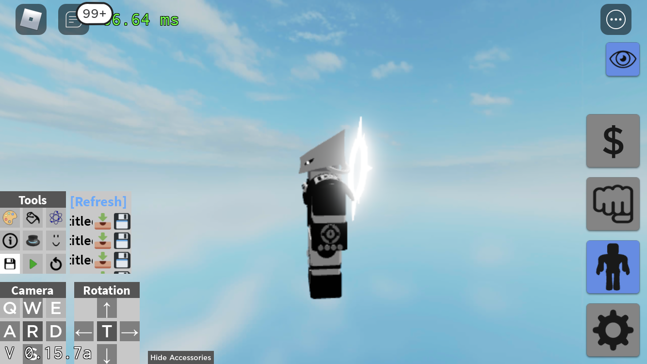 This Is A Stand Idea That I Made In Roblox Fandom - roblox camera rotation in games not working