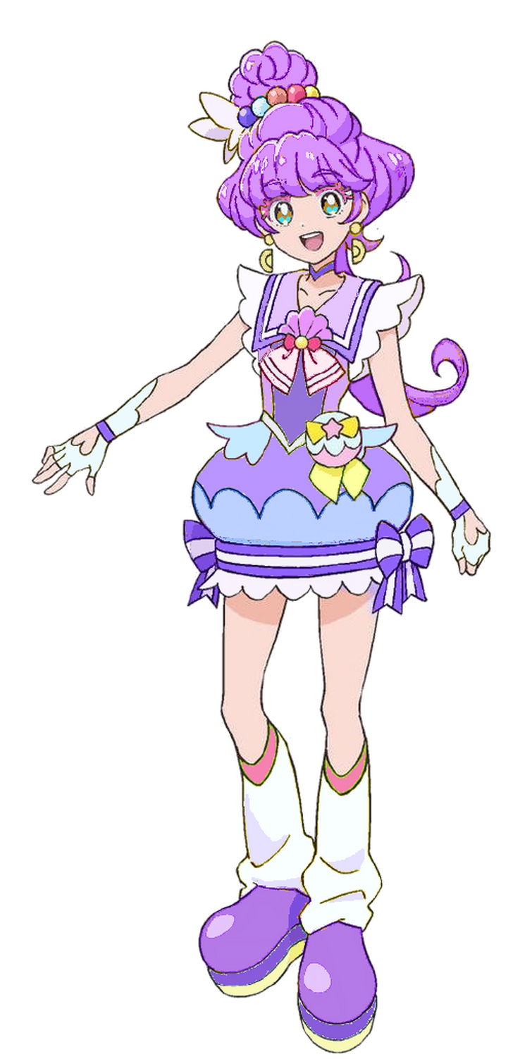 Color swapped Cure Coral and Cure Papaya | Fandom