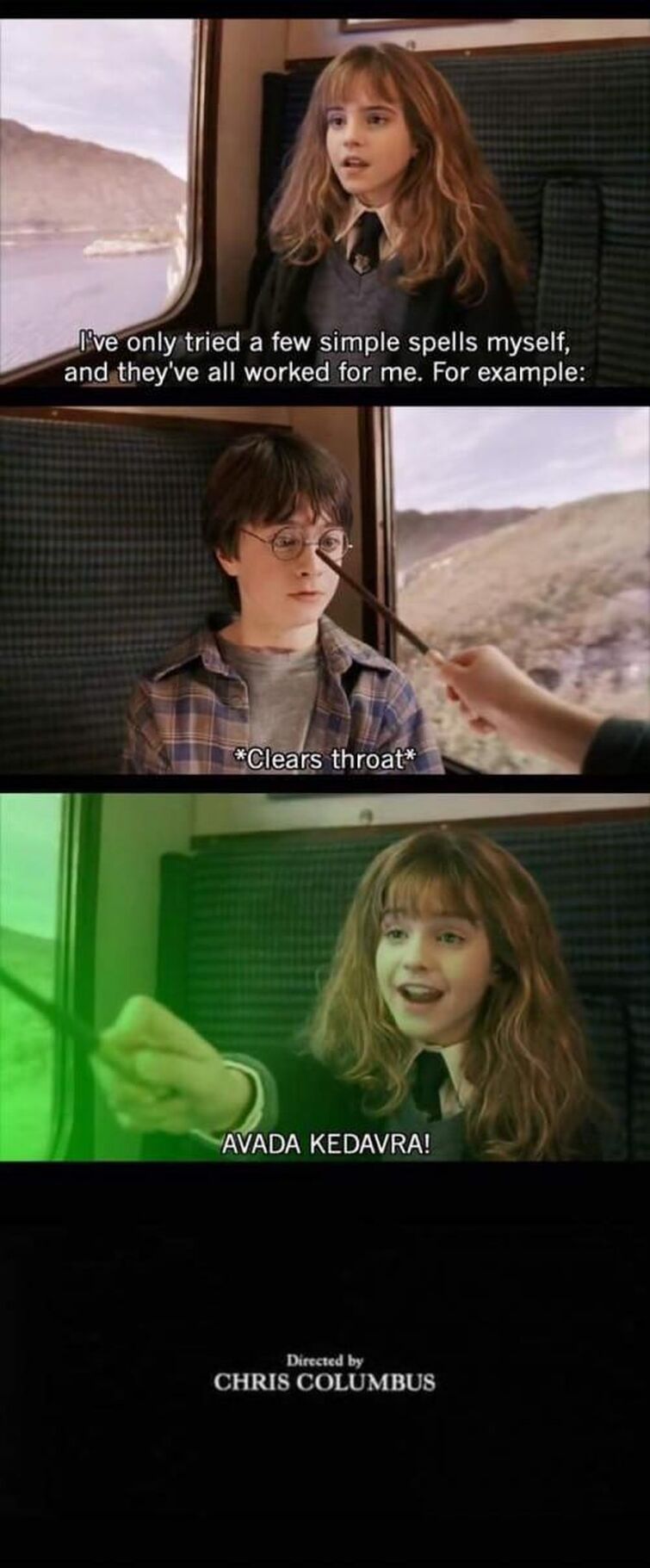 Harry Potter and Hermione Meme