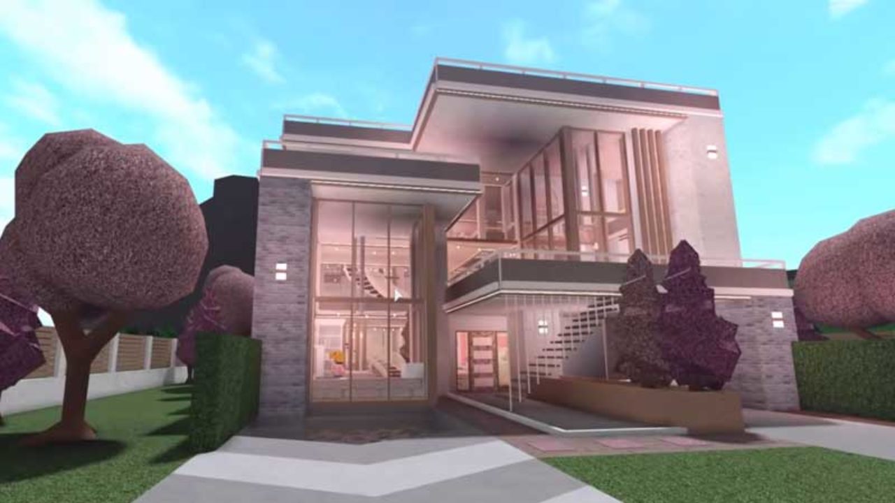 Modern Mansion Bloxburg Houses 200K Canvas Tools   22e6fe49 01fc 453f B3a4 61b7f80e7888