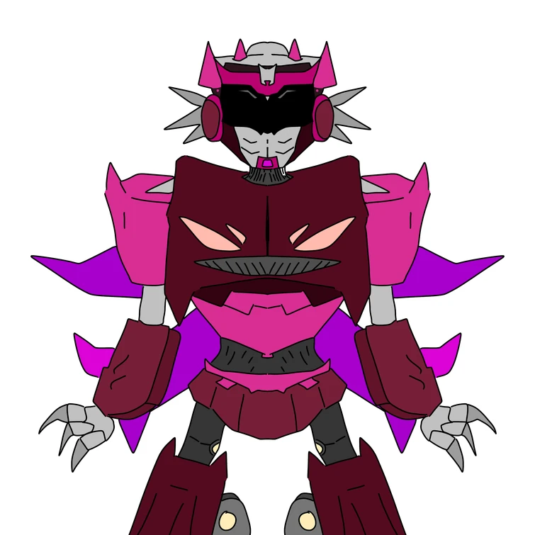 WIP of Glitch as a Transformers Fandom