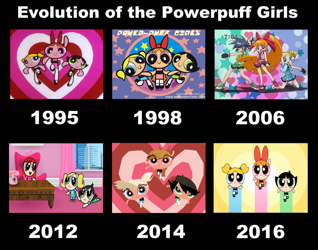 Evolution of the Powerpuff Girls | Fandom