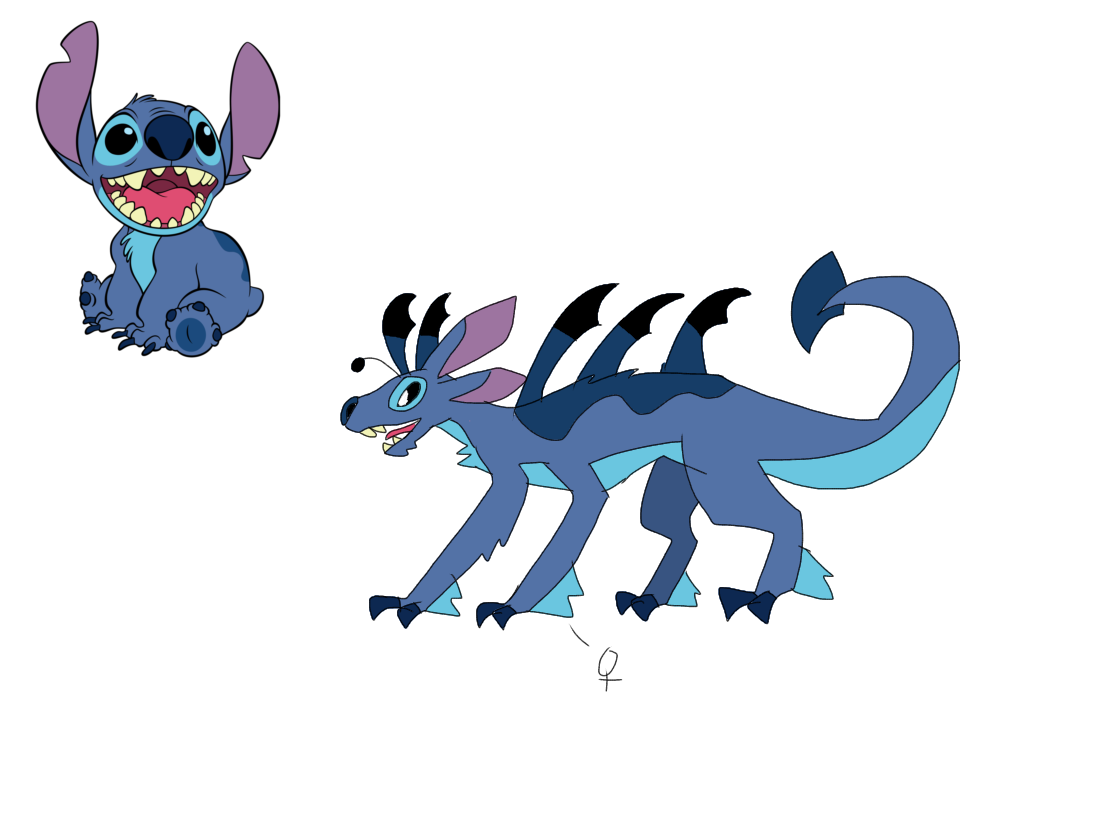 Made a stitch based creature concept! | Fandom