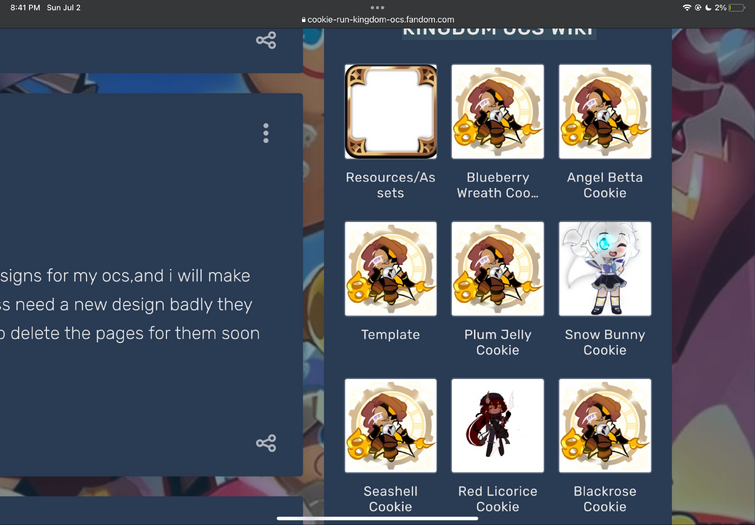 Discuss Everything About Cookie Run: Kingdom OCs Wiki | Fandom
