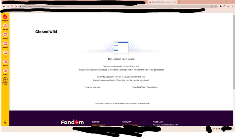 closed wiki Fandom