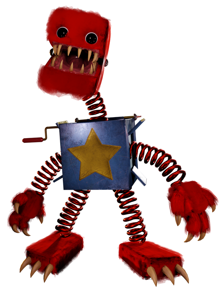 Boxy Boo (Project: Playtime) Render by DrArtyMik908 on DeviantArt