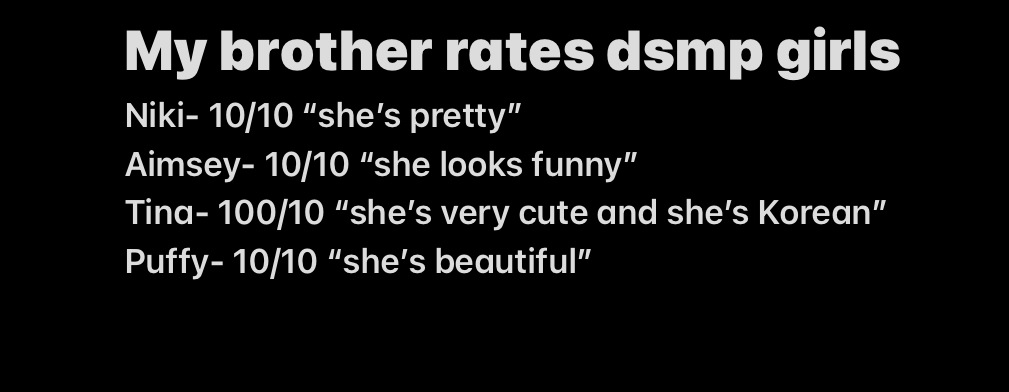 i-made-my-8-year-old-brother-rate-dsmp-members-in-my-camera-roll-so-i