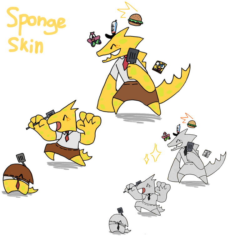 Just a spongebob skin for horbeast fandom