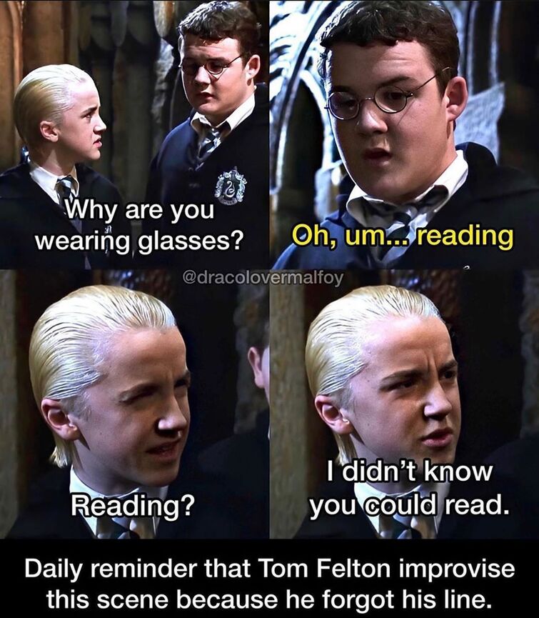 Harry potter memes draco memes killed me XDDDDDD