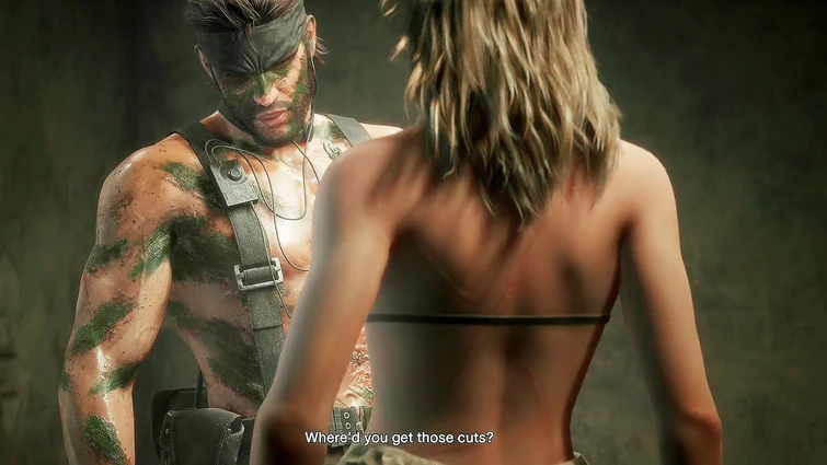 Snake and Eva Romance Scenes - Metal Gear Solid Delta Snake Eater