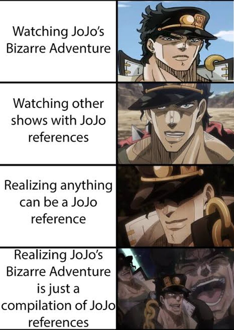 Is that a jojo reference 😲