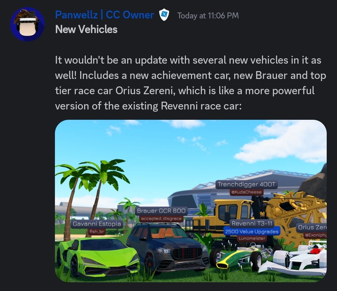 New vehicles too! | Fandom