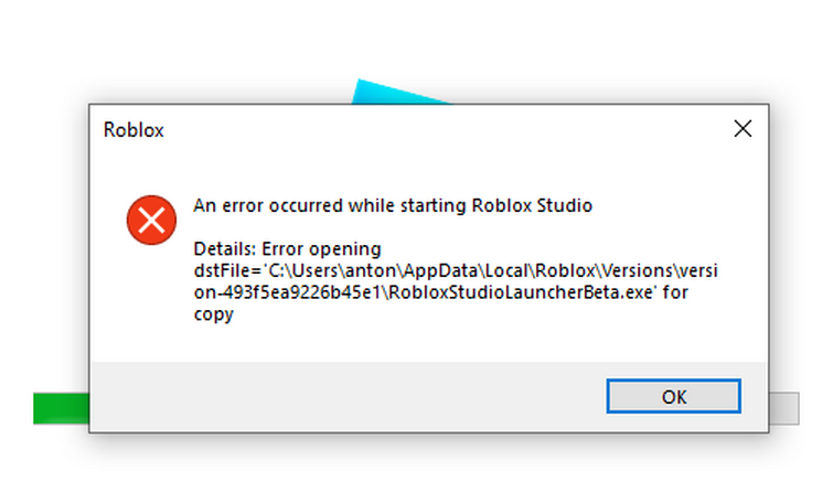 An error occurred while logging into Studio. : r/ROBLOXStudio