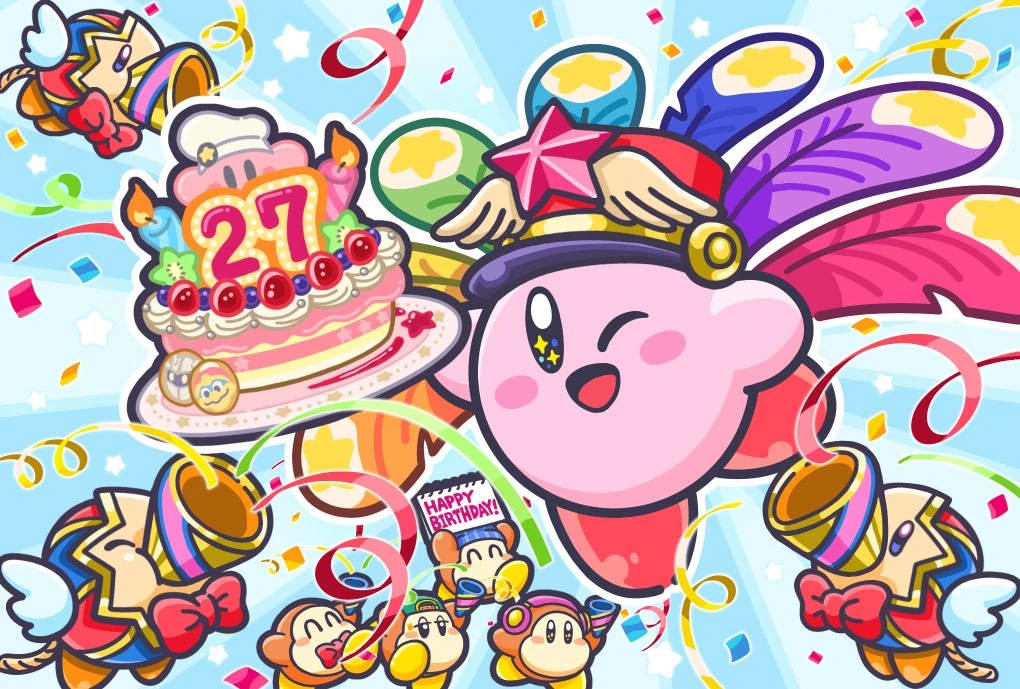 It’s the 27th in Japan meaning.... ITS KIRBY’S BIRTHDAY!!! Fandom