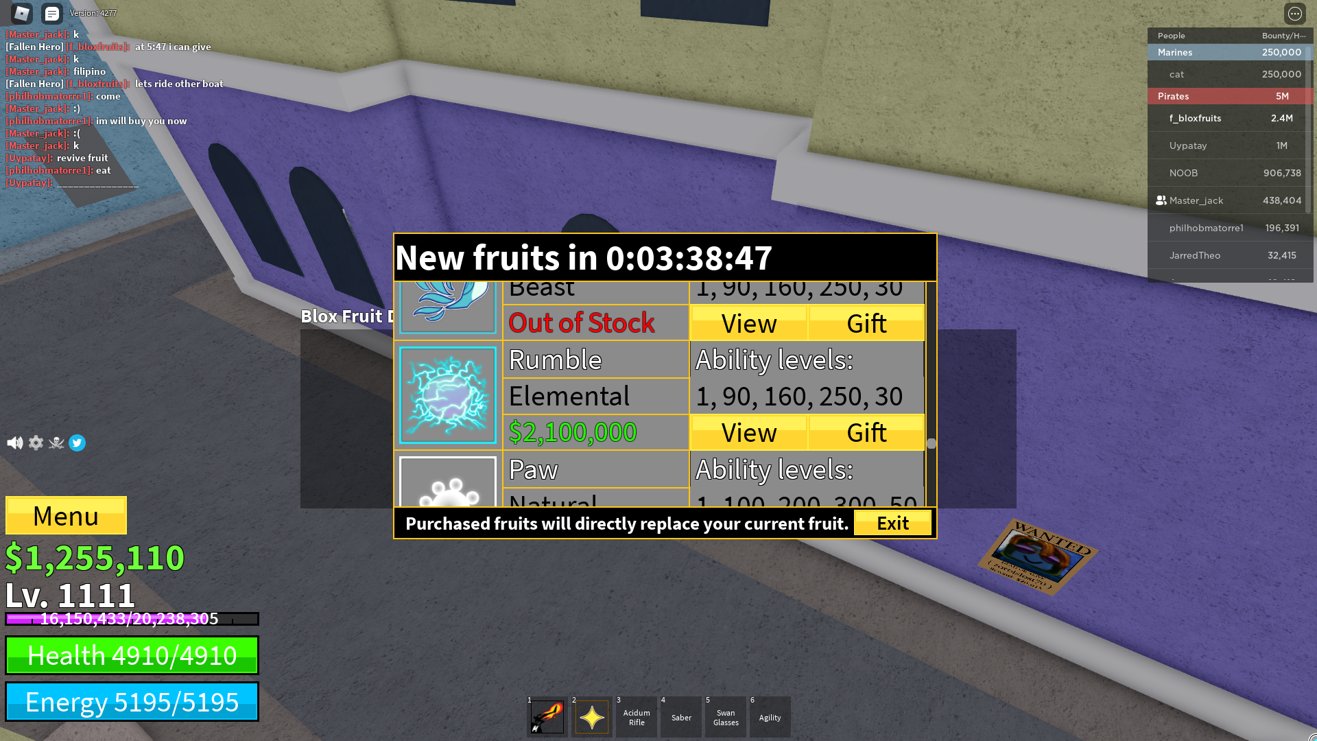 Blox Fruits STOCK NOW