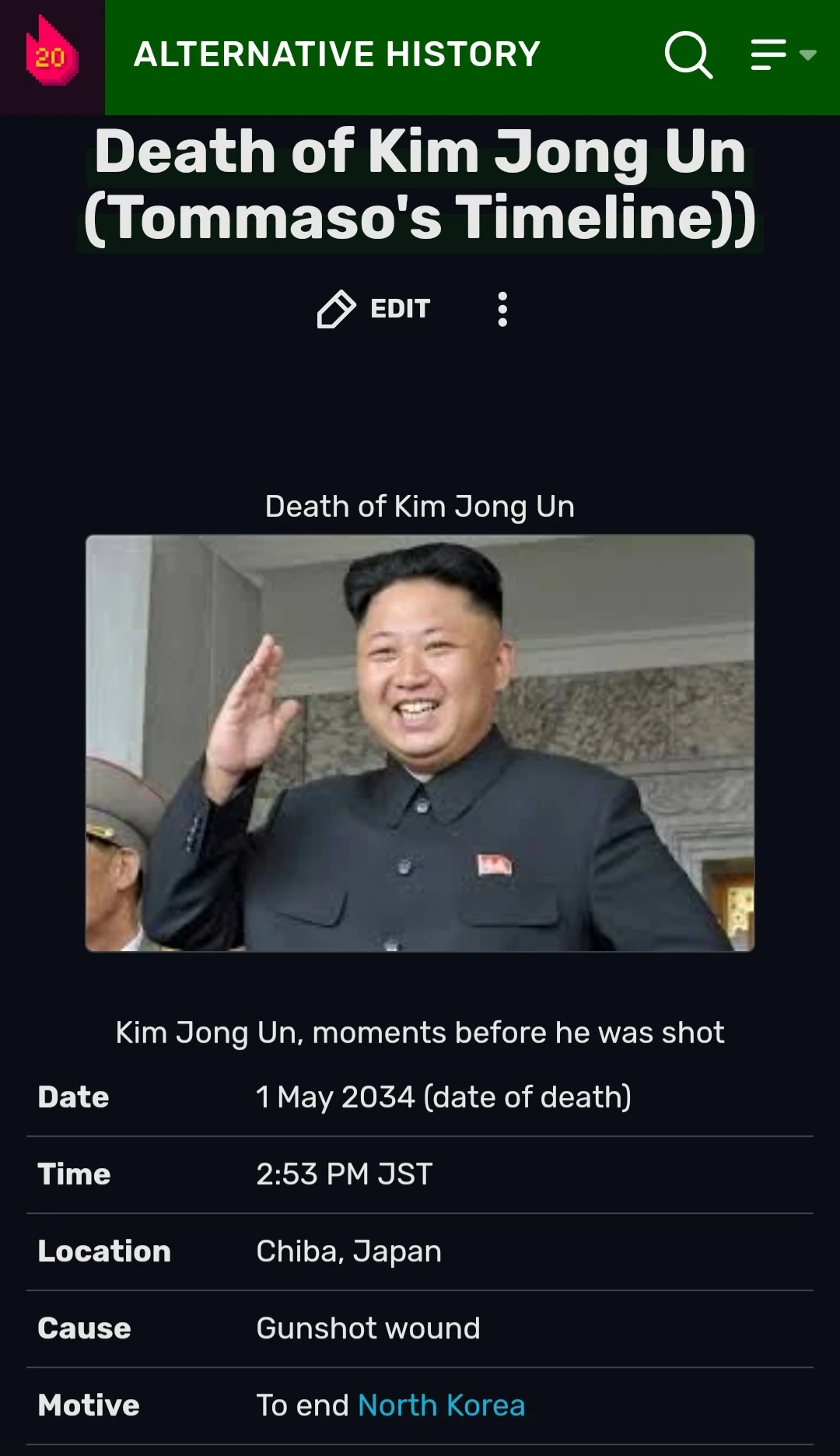 Why do some people think Future History is allowed on this wiki when it