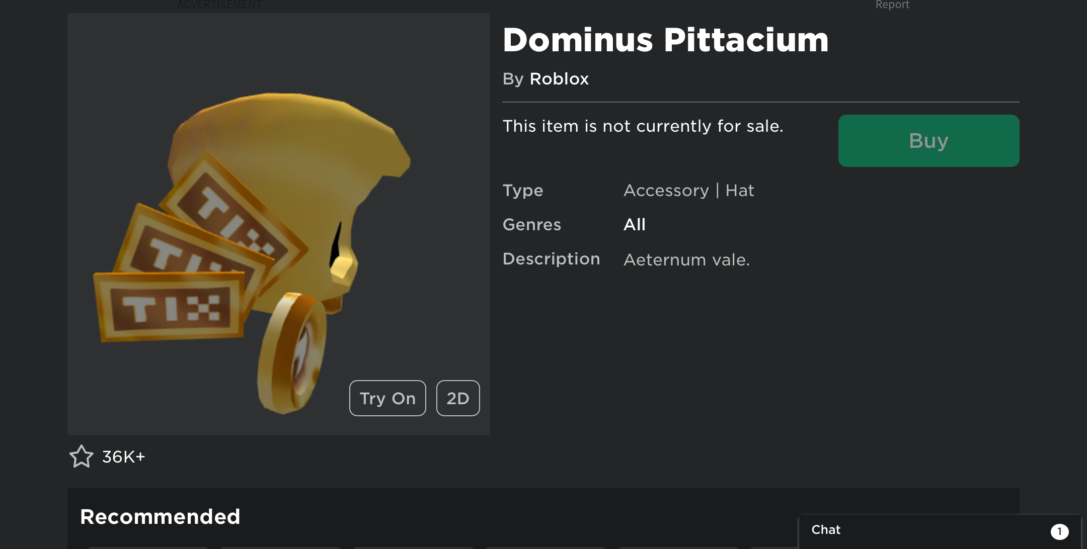 Dominus Pittacium - Roblox