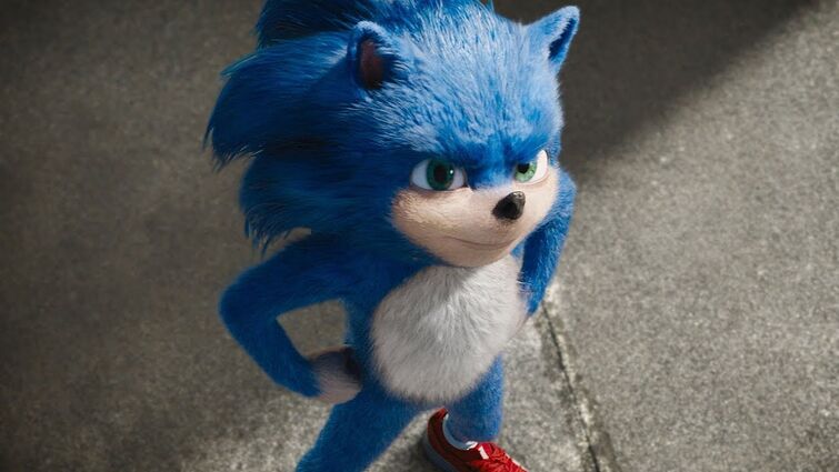 Ummm EARLY (NOT OLD DESIGN) Movie Sonic?