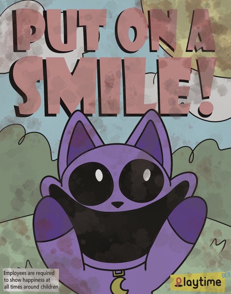 Smiling critters poster (Fanmade) (click to see full image) | Fandom