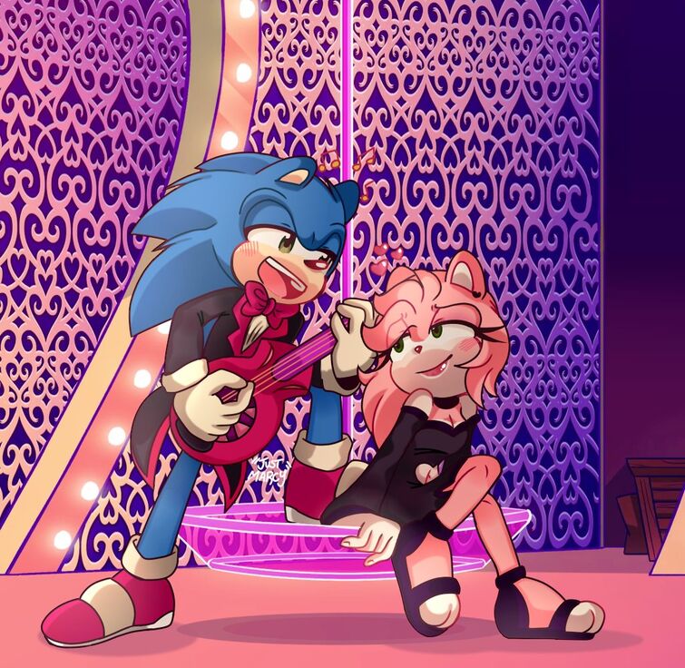 Sonamy comic and her bro is there 2 ^^ - Ana the hedgehog photo