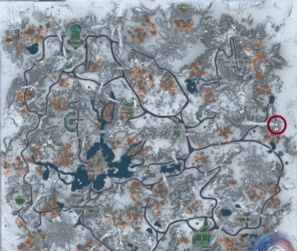 Карта пещер долины сфер в варфрейм