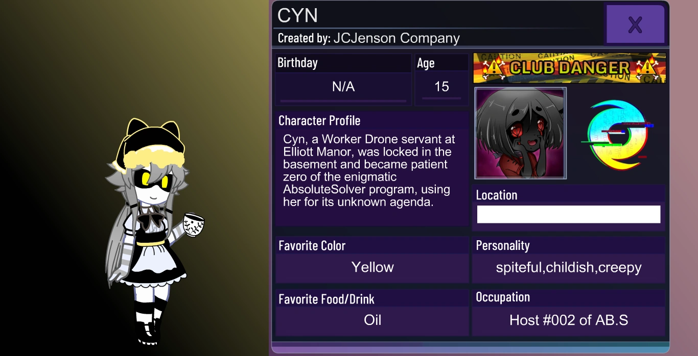 Cyn in gacha D Fandom