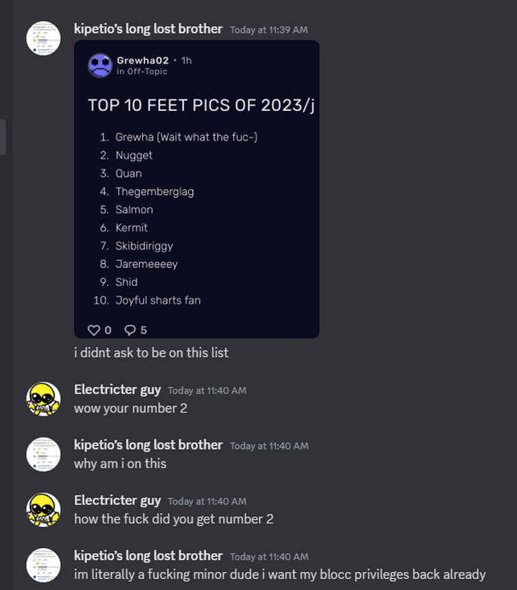 TOP 10 FEET PICS OF 2023/j Fandom