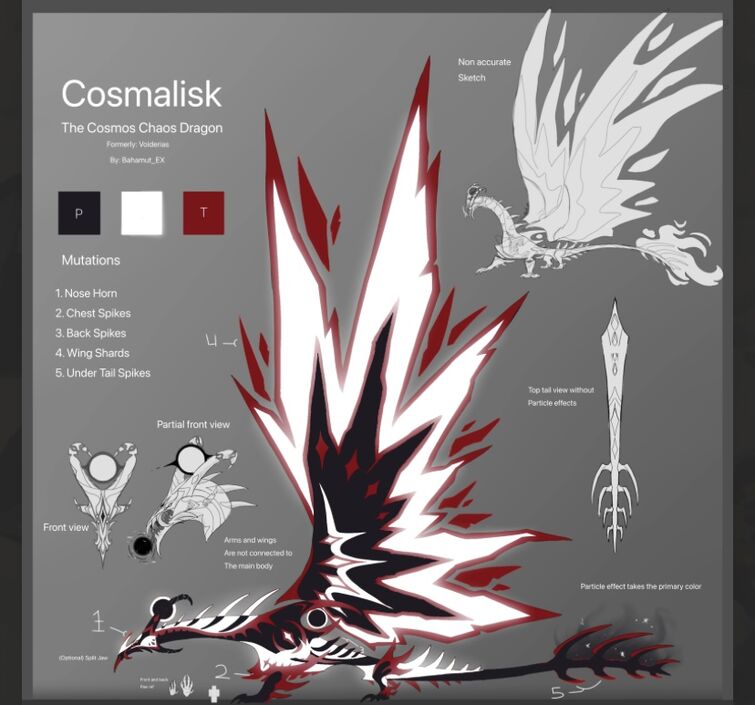 Dragon Adventures Cosmalisk in 2023  Kaiju design, Fantasy creatures art,  Creature artwork