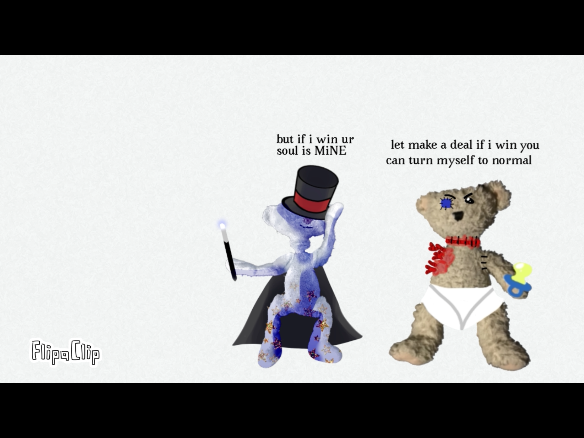 Baby Sam Makes A Deal With Magic Man So He Can Turn Back To Normal Fandom - roblox toys let's make a deal