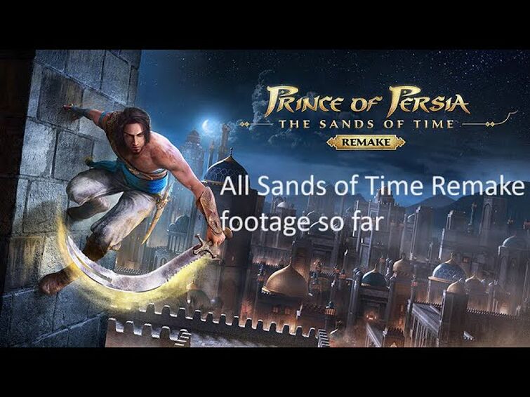 All Sands of Time Remake footage so far