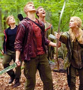 The Careers attempt to kill Katniss